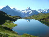 The Swiss Alps and Bachalpsee...