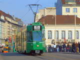 Tram BVB of Basel...