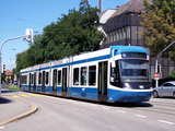 Tram VBZ of Zurich...
